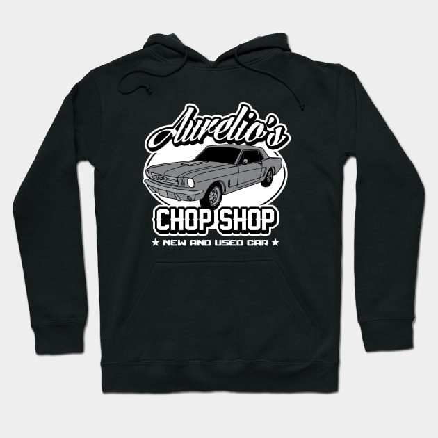 Aurelio's chop shop Hoodie by buby87